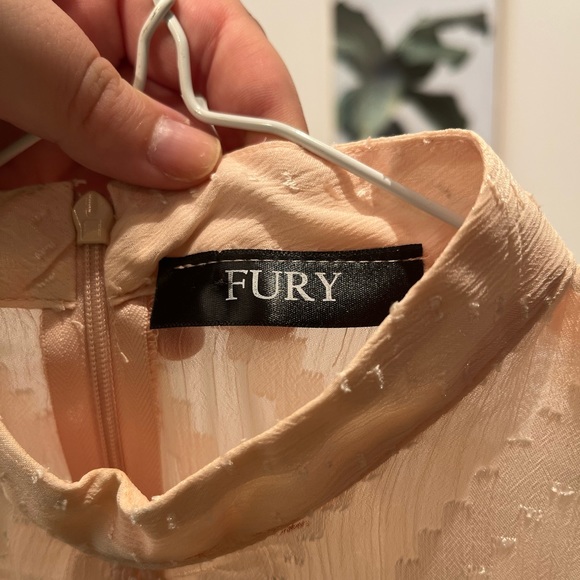 2/40$ 🛍 Sheer Blush Blouse - Picture 3 of 3